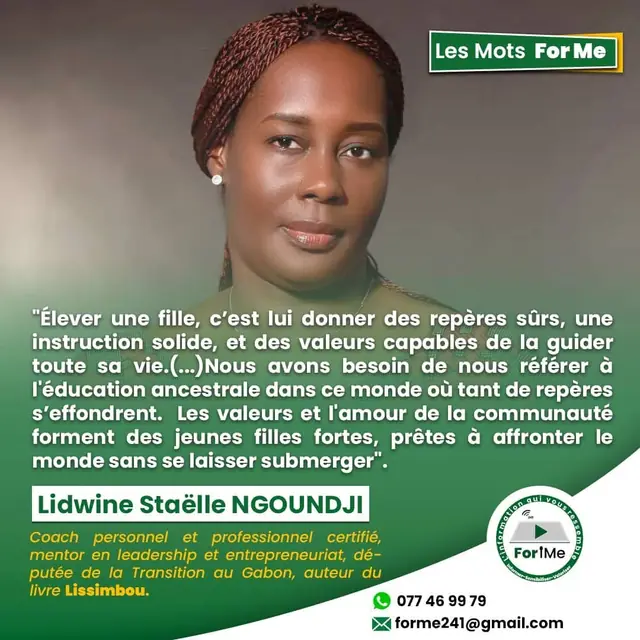 « Élever une fille… » : les mots de la présidente