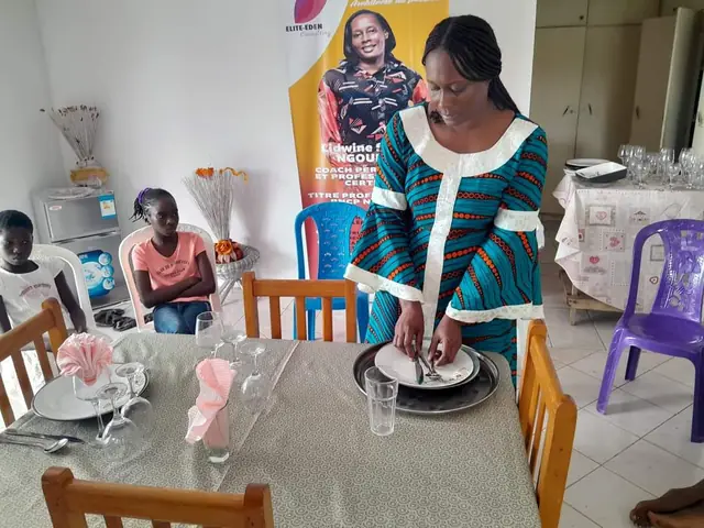 Démonstration des arts de la table